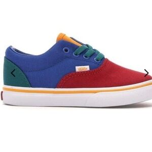 Vans 5 baby/toddler Era sneaker Primary Block color